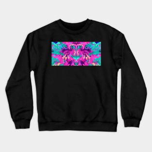 Marble Neon Crewneck Sweatshirt